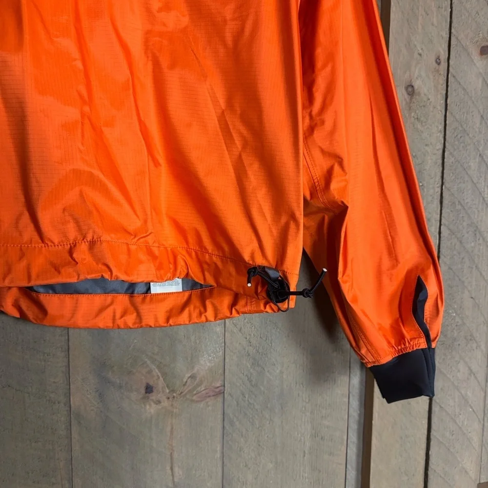 Patagonia Lotus Designs neon orange paddling jacket Size Medium
